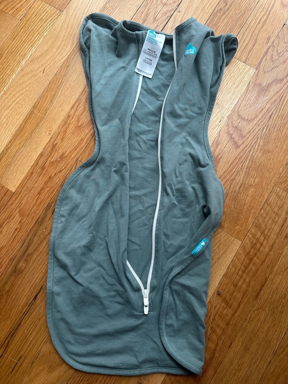 Love to Dream Olive Green Swaddle Up Stretch Cotton Sleep Sack